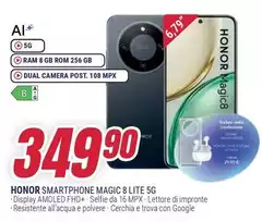Honor - Smartphone Magic 8 Lite 5G