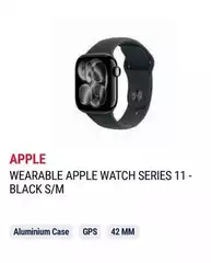 Apple -   Watch Series 11 Black S/m