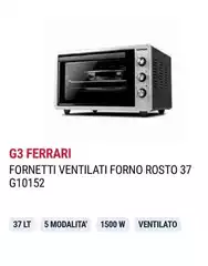 G3 ferrari - Fornetti Ventilati Forno Rosto 37 G10152