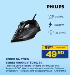 Philips - 5000 DST5040/80 Ferro Da Stiro