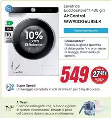 Samsung - Ecodosatore Aiwapondg6u85lk