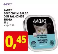 44cat - Bocconcini Salsa Con Salmone E Trota 44cat - Bocconcini Salsa Con Salmone E Trota