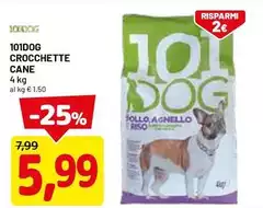 101Dog - Crocchette Cane 101Dog - Crocchette Cane