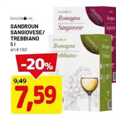 Sandròun - Sangiovese/Trebbiano Sandròun - Sangiovese/Trebbiano