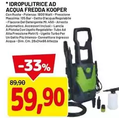 Kooper - Idropulitrice Ad Acqua Fredda