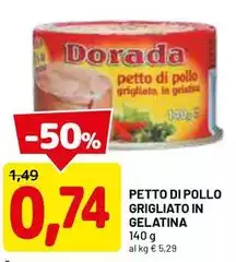 Dorada - Petto Di Pollo Grigliato In Gelatina Dorada - Petto Di Pollo Grigliato In Gelatina