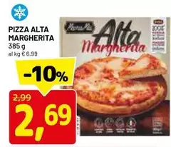 Pizza Alta Margherita Pizza Alta Margherita