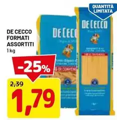 De Cecco -  Formati Assortiti