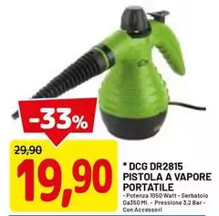 DCG - Dcg Dr2815 Pistola A Vapore Portatile