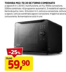 Toshiba -  Ms2-to 20 Se Forno Combinato