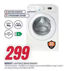 Indesit - Lavatrice BWA81496XWV