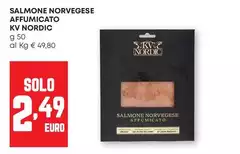 Kv Nordic - Salmone Norvegese Affumicato