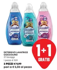 Coccolino - Detersivo Lavatrice 37 Lavaggi Coccolino - Detersivo Lavatrice 37 Lavaggi