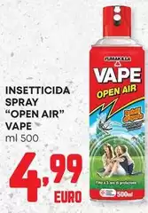 Vape - Insetticida Spray "Open Air" Vape - Insetticida Spray "Open Air"