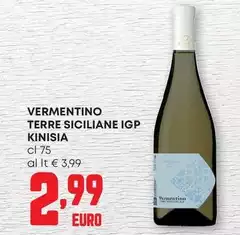 Terre Siciliane - Vermentino Terre Siciliane IGP Terre Siciliane - Vermentino Terre Siciliane IGP