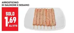 Arrosticino Di Salmone E Sesamo