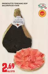 Salumificio viani - Prosciutto Toscano DOP