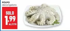 Polpo Descongelato