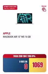 Apple - Macbook Air 13" M5 16 Gb
