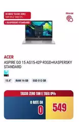 Acer - Aspire Go 15 Ag15-42p-r3gd+kaspersky Standard