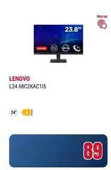 Lenovo - L24 68C2KAC15 Lenovo - L24 68C2KAC15