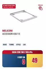 Meliconi - Accessori Tan E Table 0/40 Face Tail 0,4 O Rate Da