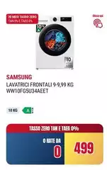 Samsung - Lavatrice Frontali WW10FGU34AEET
