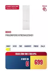 Beko - Frigorifero B7bcn325hs1-