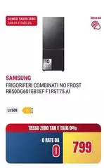 Samsung - Frigoriferi Combinati No Frost Rb500dg601b61ef FIRST75 Ai