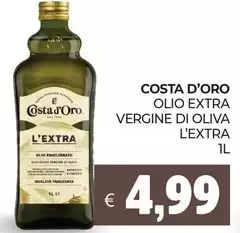Costa d'Oro - Olio Extra Vergine Di Oliva L'Extra