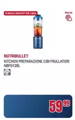 Nutribullet - Kitchen Preparazione Cibi Frullatori Nbp013bl