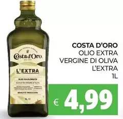 Costa d'Oro - Olio Extra Vergine Di Oliva L'Extra