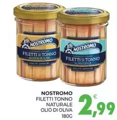 Nostromo - Filetti Tonno Naturale Olio Di Oliva