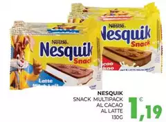 Nesquik - Snack Multipack Al Cacao Al Latte