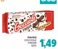 Pavesi - Gocciole Finger Pavesi - Gocciole Finger