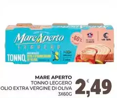 Mare aperto - Tonno Leggero Olio Extra Vergine Di Oliva