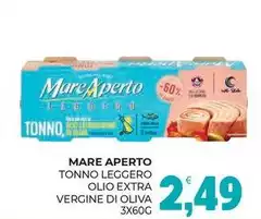 Mare aperto - Tonno Leggero Olio Extra Vergine Di Oliva