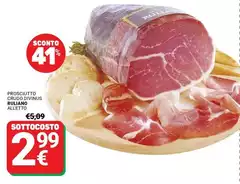 Prosciutto Crudo Di Vinus