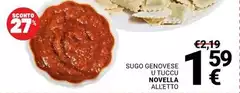 Novella - Sugo Genovese U Tuccu