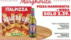 Italpizza - Pizza Margherita + Birra