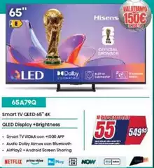 Hisense - Smart Tv Qled 65" 4k Hisense - Smart Tv Qled 65" 4k
