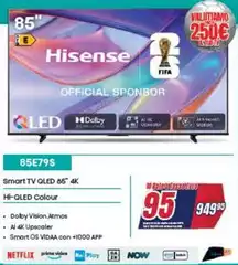 Hisense - Smart Tv Qled 85" 4k Hisense - Smart Tv Qled 85" 4k