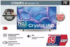 Samsung - U7000fu 4k Smart Tv 75ur791a Samsung - U7000fu 4k Smart Tv 75ur791a