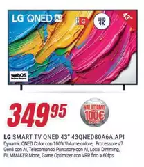 LG - Smart Tv QNED 43" 43QNED80A6A.API LG - Smart Tv QNED 43" 43QNED80A6A.API