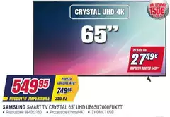 Samsung - Smart Tv Crystal 65" Uhd UE65U7000FUXZT Samsung - Smart Tv Crystal 65" Uhd UE65U7000FUXZT