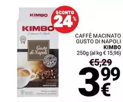 Kimbo - Caffè Macinato Gusto Di Napoli Kimbo - Caffè Macinato Gusto Di Napoli