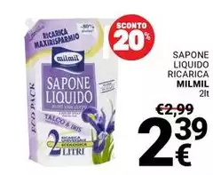 Iris - Sapone Liquido Ricarica Iris - Sapone Liquido Ricarica