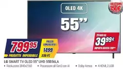 LG - Smart Tv Oled 55" UHD 55B56LA