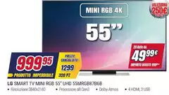 LG - Smart Tv Mini Rgb 55" Uhd 55mrgb8766b