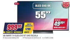 LG - Smart Tv Oled Evo 55" Uhd 55c55la